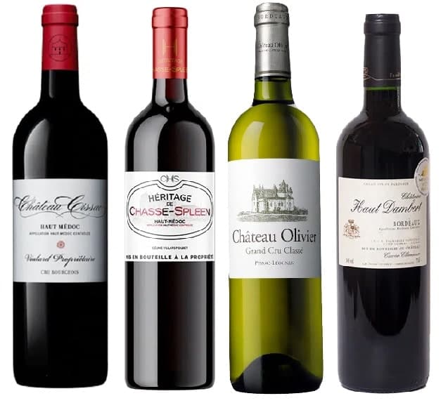 רביעיית בורדו במחיר מיוחד ל- 24 שעות