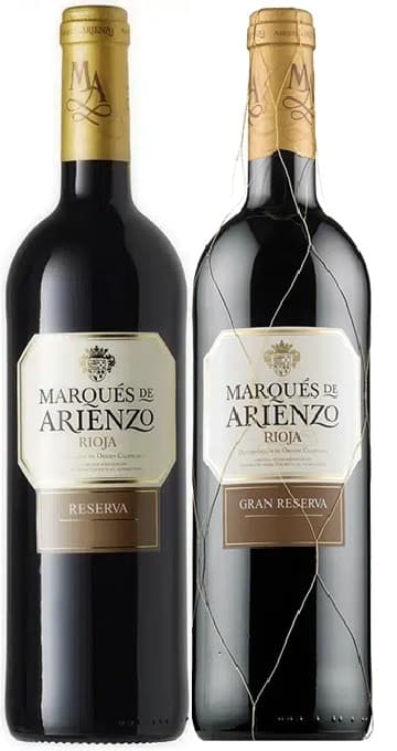 זוג ריוחה אריינזו - רזרבה וגרנד רזרבה