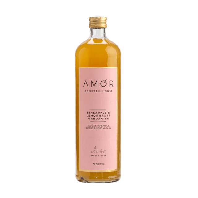 קוקטייל אמור מרגריטה אננס למון גראס 700 מ"ל