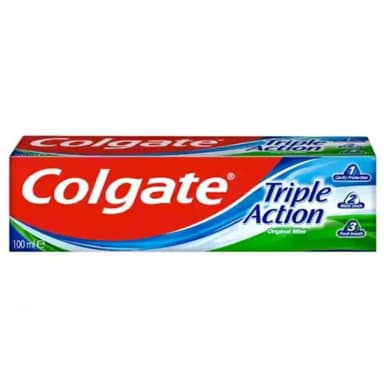 קולגייט כשל"פ משחת שיניים טריפל אקשן 100מל / Colgate Tripel Action 100 Ml