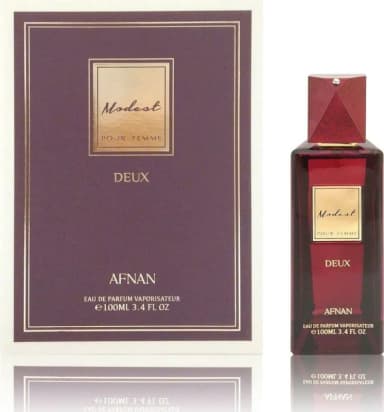 אפנאן מודסט דאוקס פור פם סגול (א) אדפ 100מל / Afnan Modest Deux Pour Femme Purple W Edp 100 Ml
