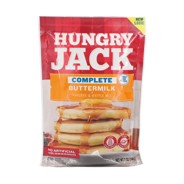 הנגרי גק תערובת פנקייק באטרמילק קומפליט