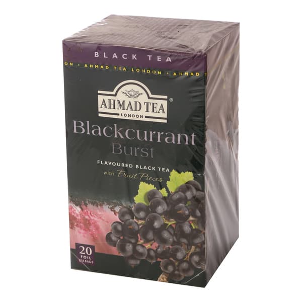 תה שחור בטעם דומדמניות שחורות