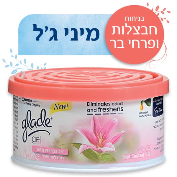 גלייד מיני גל בניחוח חבצלות 75 גרם