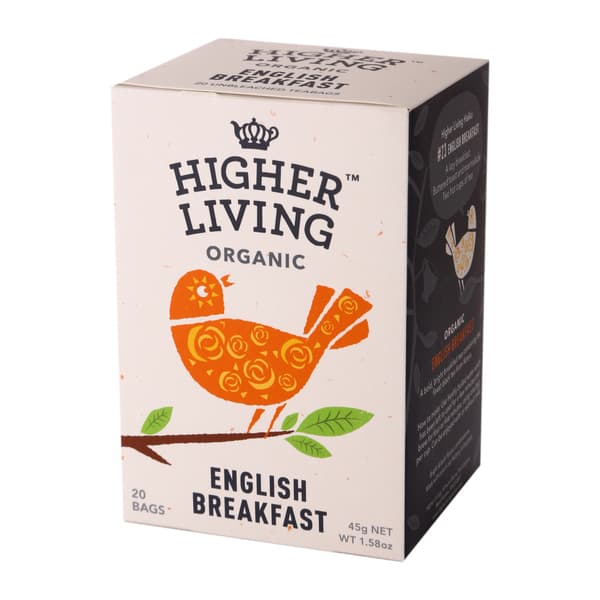 תה אינגלש ברקפסט אורגני 45 ג הייר ליבינג