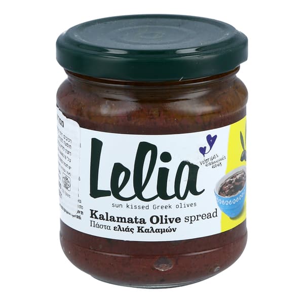 ליליה ממרח זיתי קלמטה 200 גר