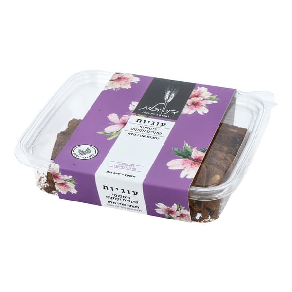 ביסקוטי שקדים וקוקוס 200 גרם