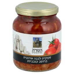 שעועית לבנה אורגנית ברוטב עגבניות 350 גר