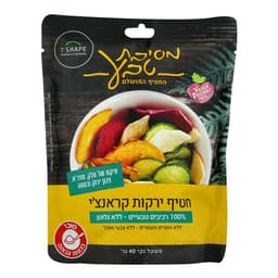 חטיף ירקות קראנצ'י מסיבת טבע טי שייפ 40 גרם