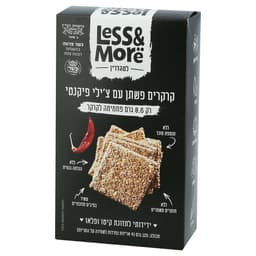 קרקר פשתן צ'ילי פיקנ