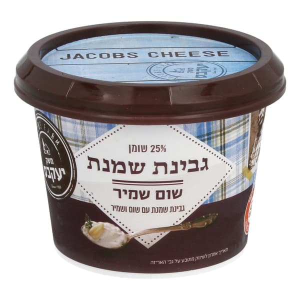 שמנת שום שמיר 25% 225 גר