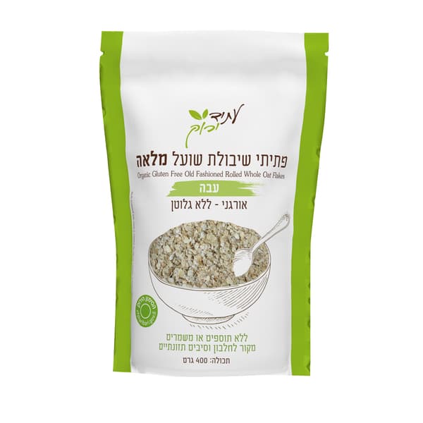 פתיתי ש.שועל עבה קוואקר אורגני 400 גרם