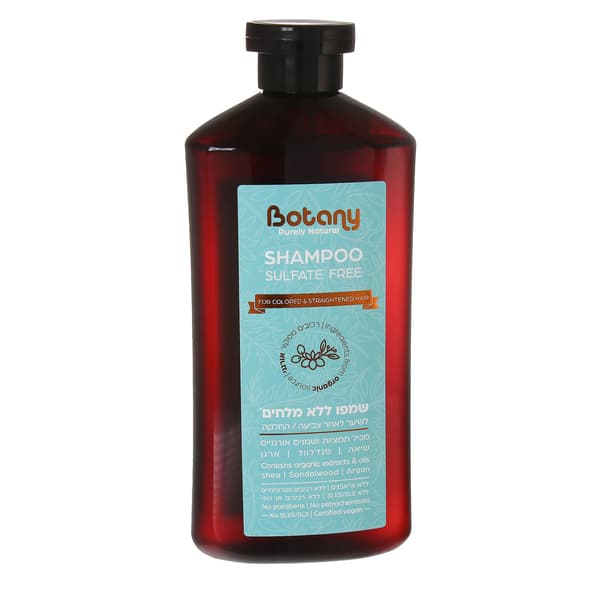 שמפו ללא מלחים בוטני 500 מ"ל