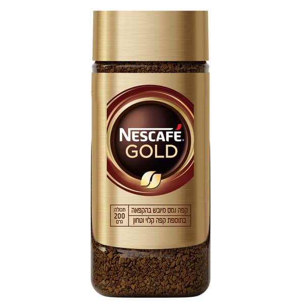 נס קפה גולד 200 גרם
