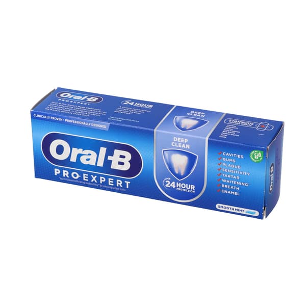 אורל בי - משחת שיניים פרואקספרט לניקוי עמוק 75 מ"ל
