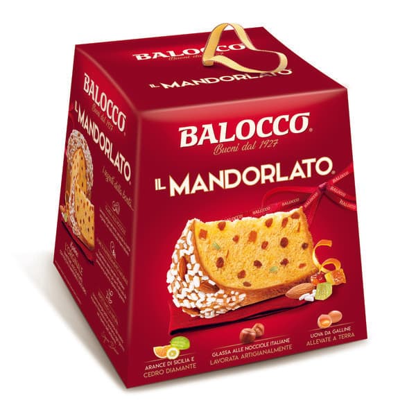 עוגת פנטונה עם צימוקים בציפוי אגוזי 750ג