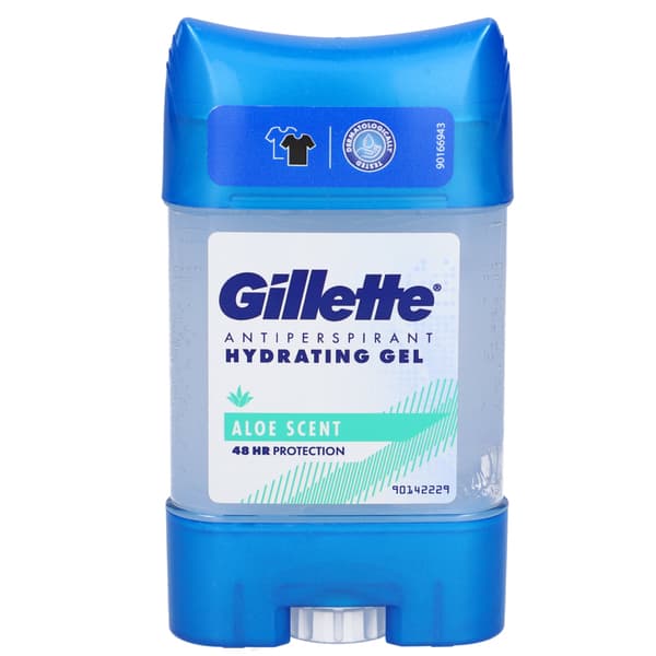 ג'ילט - דאודורנט ג'ל לגבר היידרה אלוורה 70 מ"ל