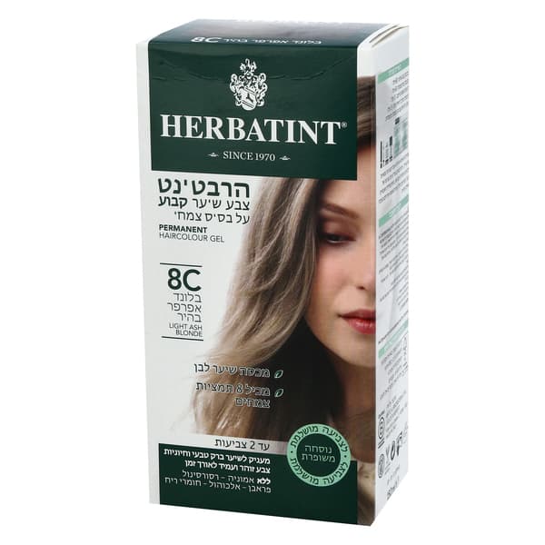 צבע לשיער טבעי C8