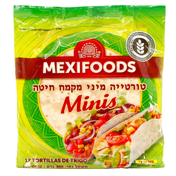 טורטיה מיני חיטה ספרד 300 גרם