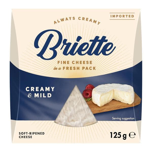 ברייט בטעם קרמי מעודן 125 גרם