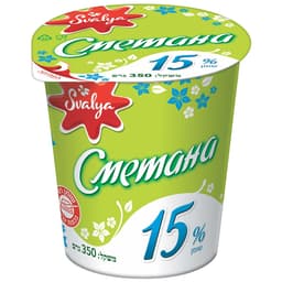 שמנת 15% SMETANA שומן 350 גרם