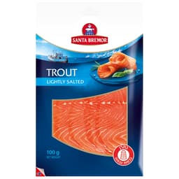 פילה דג פורל מלוח פרוס קפוא 100 גרם