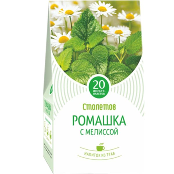 חליטת צמחים קמומיל ו