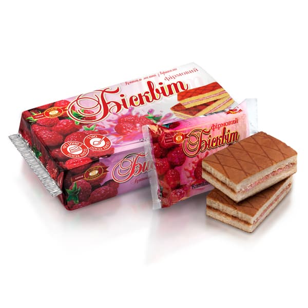 בסקוויט בטעם פטל עם שמנת 330 גרם