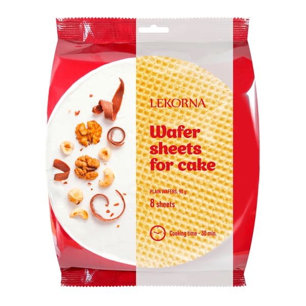 עלי וואפל לעוגה 90 גרם