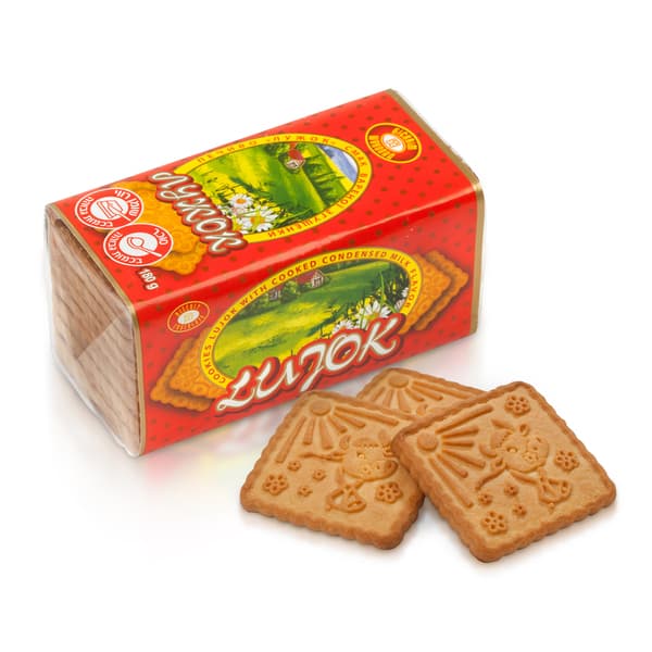 ביסקוויט בטעם ריבת חלב לוזיוק 180 גרם