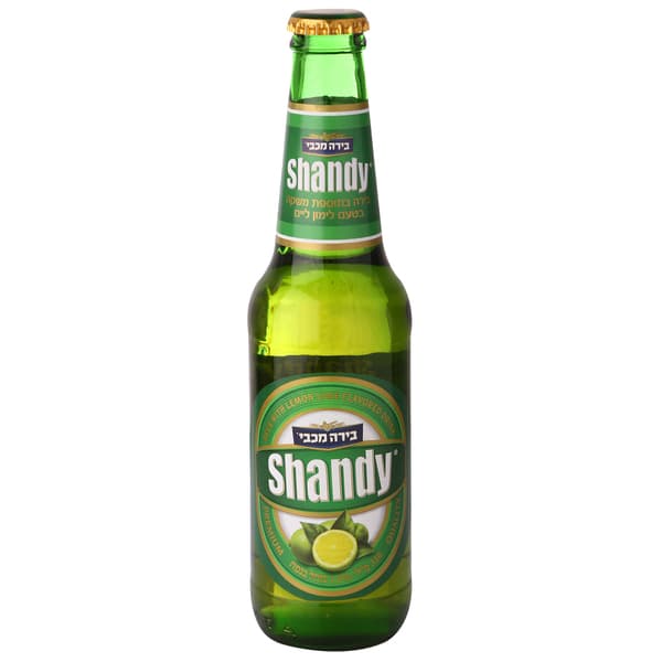 בירה מכבי שנדי לימון 330 מ"ל