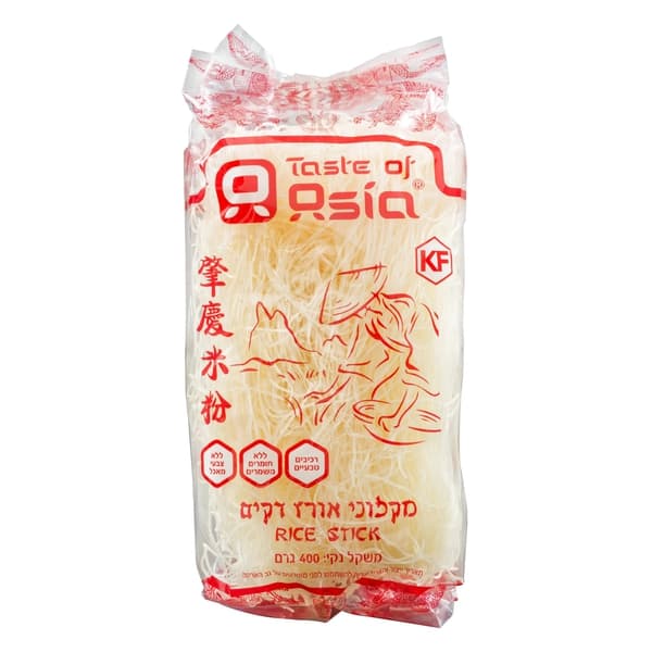 מקלוני אורז דקים 400