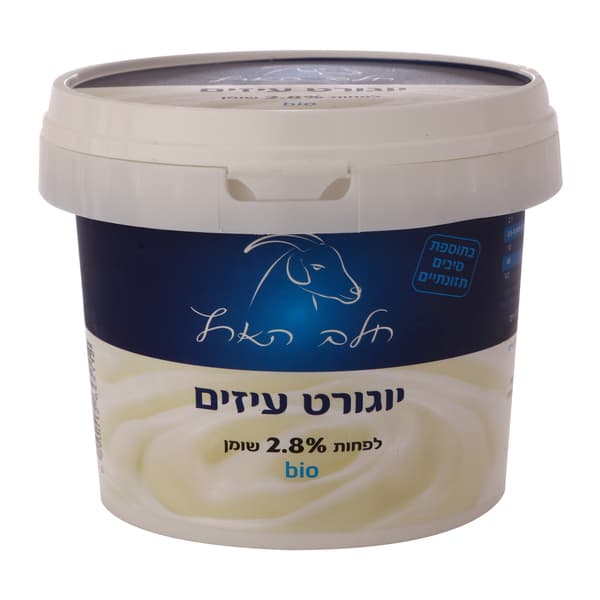 יוגורט עיזים דלי 750 ג'