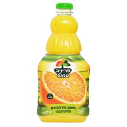 מיץ תפוזים 100% סחוט 2 ליטר פריניב