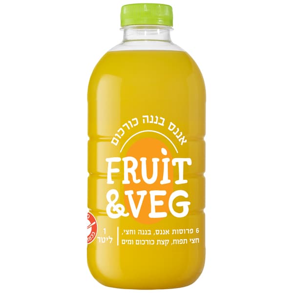 אננס בננה כורכום פרוט& ווג 1ל'