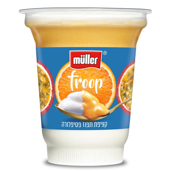 מולר פרופ קציפת תפוז פסיפלורה 150גר