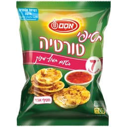 אוסם - חטיפי טורטיה תירס חמוץ מתוק 60 גרם