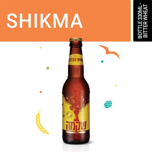 בירה שקמה בק 330 מ"ל BITTER WHEAT