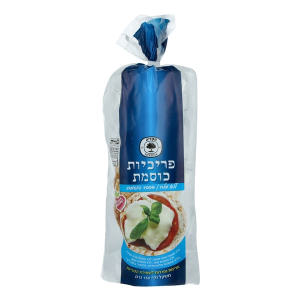 פריכיות כוסמת ללא מלח 150 גרם