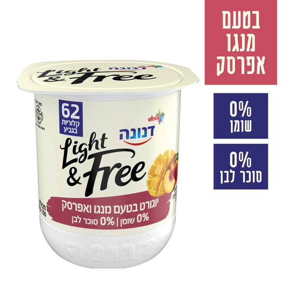 יוג.דיאט מנגו אפרסק150ג