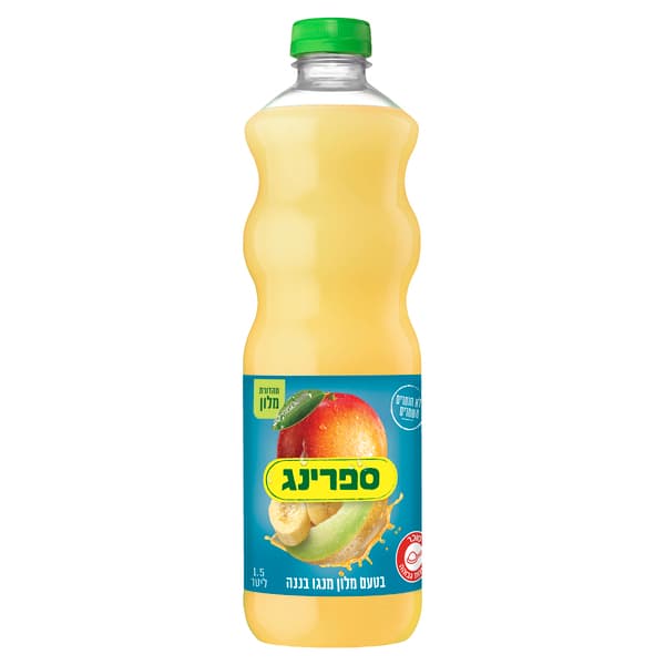 ספרינג בטעם בננה מנגו 1.5 ליטר