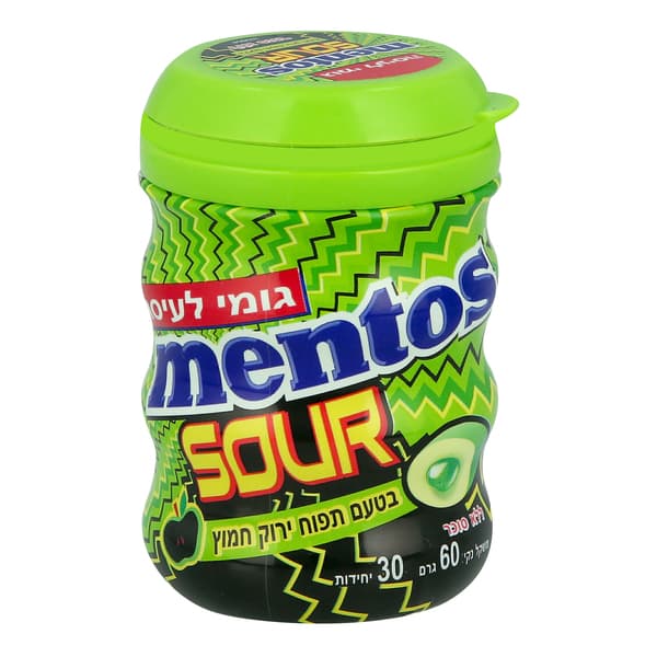 מנטוס מסטיק תפוח ירוק חמוץ