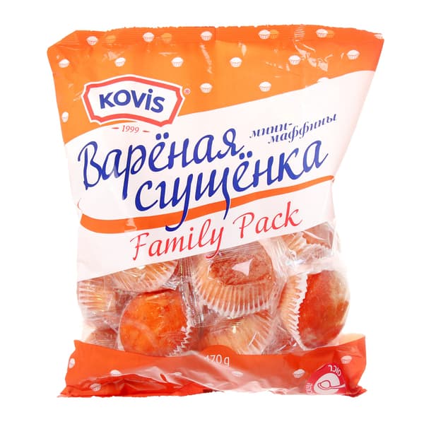 מיני קקס בטעם ריבת חלב 470 גר קוביס