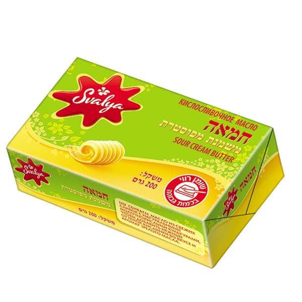 SVALIA חמאה חמוצה 200 גר