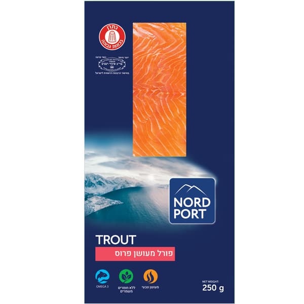 פילה פורל מעושן פרוס