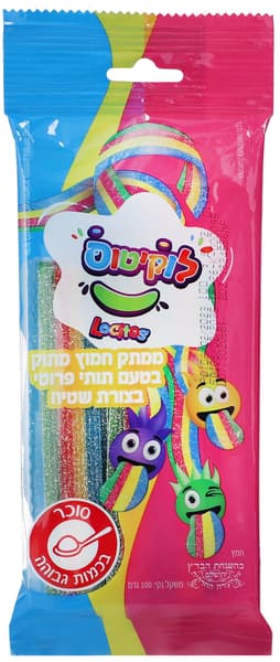 לוקיטוס - שטיחים חמוצים תותי פרוטי 100 גרם