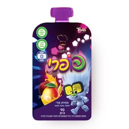 טרולים מחית פרי מנגו תפוח ובננה 90 גר`
