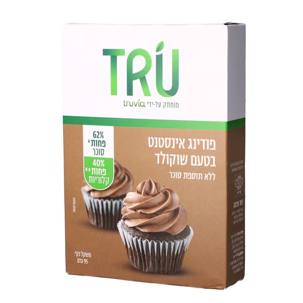 פודינג אינסטנט שוקולד ללתס טרו 95 גר