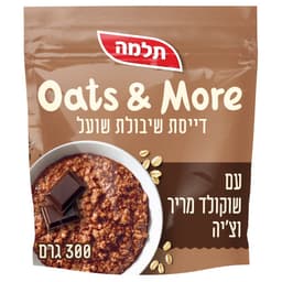 תלמה - דייסת שיבולת שועל עם שוקולד וצ'יה 300 גרם