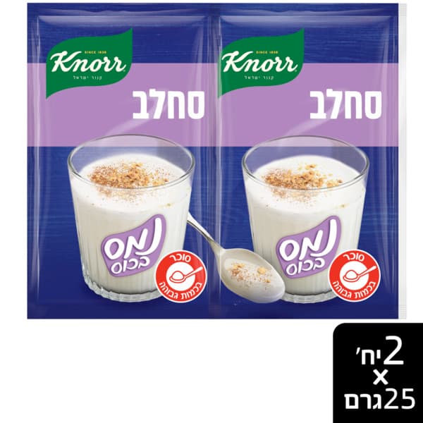 קנור - נמס בכוס סחלב 50 גרם